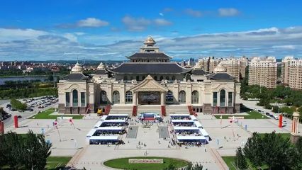 2023年內蒙古興安盟中蒙國際綠色有機產品博覽會暨烏蘭巴托文化活動日開幕