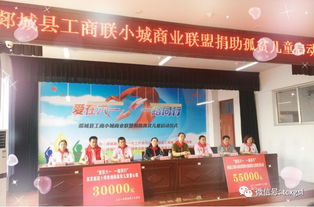 郯城縣工商聯小城商業聯盟商會開展 愛在六一 一路同行 活動