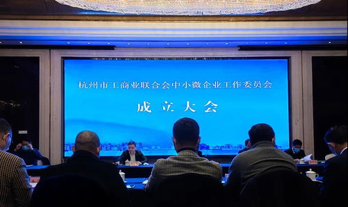 杭州市工商業聯合會中小微企業工作委員會成立大會圓滿舉行